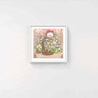 Homage to ‘Basket of Flowers’ by Song Dynasty Artist Li Song, 2025-Takashi Murakami-Pinto Gallery