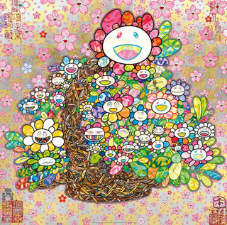 Homage to ‘Basket of Flowers’ by Song Dynasty Artist Li Song, 2025-Takashi Murakami-Pinto Gallery