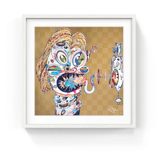 Homage to Francis Bacon (Study for Head of Isabel Rawsthorne and George Dyer), 2016-Takashi Murakami-Pinto Gallery