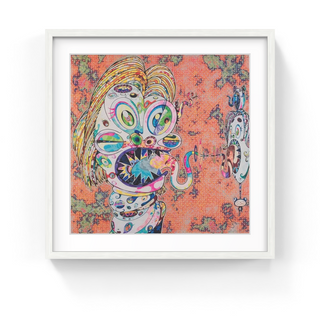 Homage to Francis Bacon (Study for Head of Isabel Rawsthorne and George Dyer), 2016-Takashi Murakami-Pinto Gallery