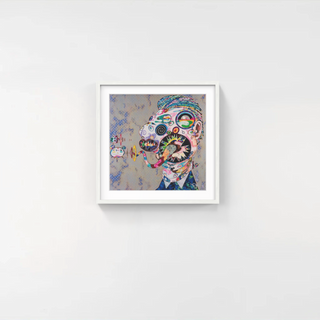 Homage to Francis Bacon (Study for Head of Isabel Rawsthorne and George Dyer), 2016-Takashi Murakami-Pinto Gallery