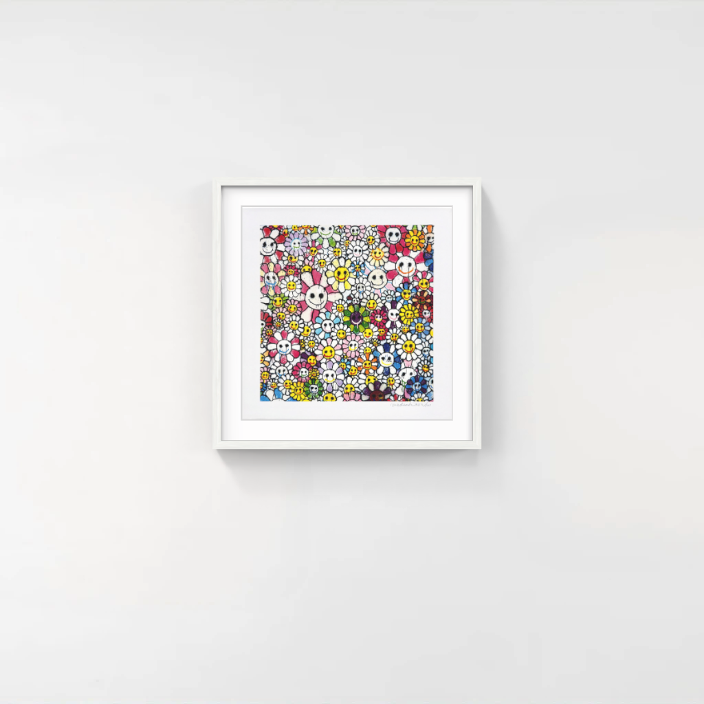 MADSAKI | Homage to Takashi Murakami Flowers 3_P, 2022 – Pinto Gallery