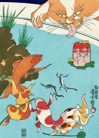 Hyakumonogatari (One Hundred Tales), After 1842-Utagawa Kuniyoshi-Pinto Gallery
