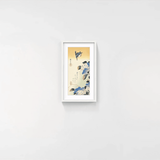 Hydrangea and Kingfisher, After 1834-Utagawa Hiroshige (Andō Hiroshige)-Pinto Gallery