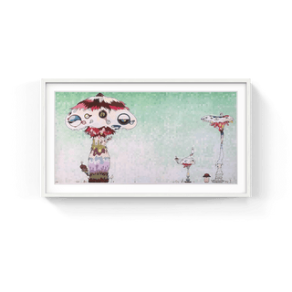 Hypha will cover the world, little by little. "We should be able to get our hands on that door to the alien world soon., 2009-Takashi Murakami-Pinto Gallery