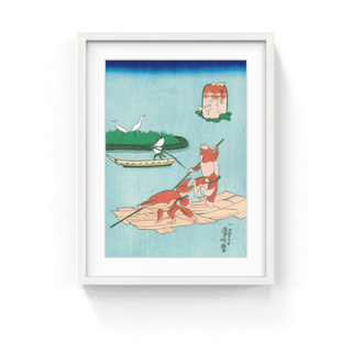 Ikadanori (The Raftsmen), After 1842-Utagawa Kuniyoshi-Pinto Gallery