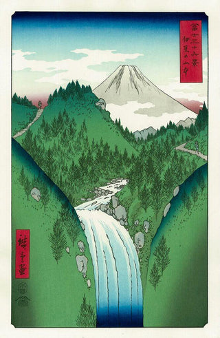 In the Mountains of Izu Province, After 1858-Utagawa Hiroshige (Andō Hiroshige)-Pinto Gallery
