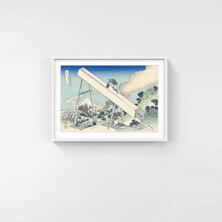 In the Mountains of Totomi Province, After 1830-Katsushika Hokusai-Pinto Gallery