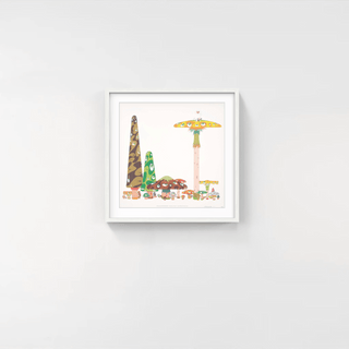 Into the Dream, Jumbo Corn Head Mushroom, 2001-Takashi Murakami-Pinto Gallery