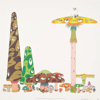Into the Dream, Jumbo Corn Head Mushroom, 2001-Takashi Murakami-Pinto Gallery