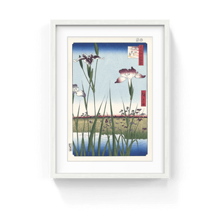 Irises of Horikiri, After 1856-Utagawa Hiroshige (Andō Hiroshige)-Pinto Gallery
