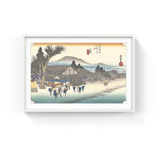 Ishibe -Mekawa Village, After 1833-Utagawa Hiroshige (Andō Hiroshige)-Pinto Gallery