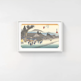 Ishibe -Mekawa Village, After 1833-Utagawa Hiroshige (Andō Hiroshige)-Pinto Gallery