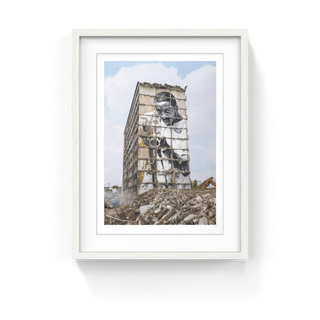 JR - 28 Millimètres, Portrait d'une génération, B5, Destruction 1, Montfermeil, France, 2025 - Pinto Gallery