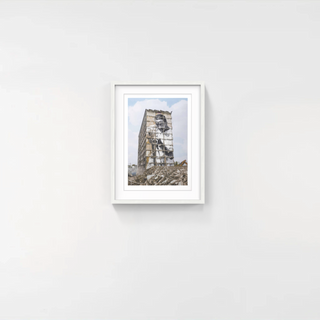 JR - 28 Millimètres, Portrait d'une génération, B5, Destruction 1, Montfermeil, France, 2025 - Pinto Gallery
