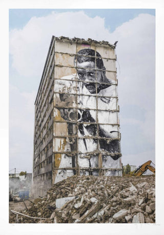 JR - 28 Millimètres, Portrait d'une génération, B5, Destruction 1, Montfermeil, France, 2025 - Pinto Gallery