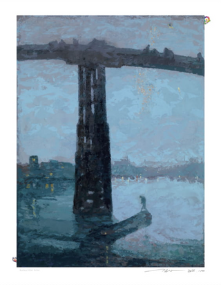 James McNeill Whistler's "Nocturne: Blue and Gold - Old Battersea Bridge", 2025-Takashi Murakami-Pinto Gallery