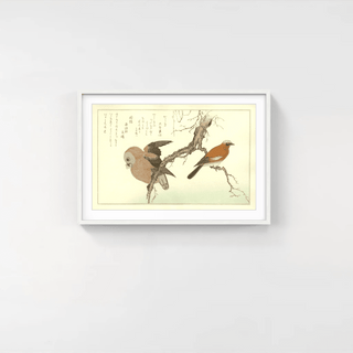 Japanese Jay and Owl, After 1792-Kitagawa Utamaro-Pinto Gallery