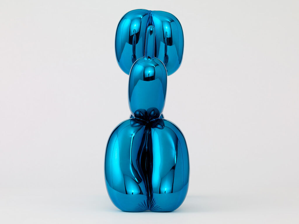 Jeff Koons - Balloon Dog (Blue), 2021 - Pinto Gallery