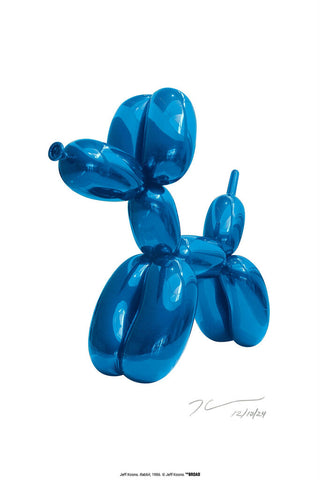 Jeff Koons - Balloon Dog (Blue), 2024 - Pinto Gallery
