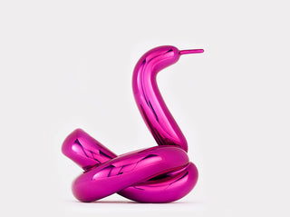 Jeff Koons - Balloon Swan (Magenta), 2017 - Pinto Gallery