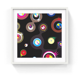 Jellyfish Eyes - Black 2, 2011-Takashi Murakami-Pinto Gallery