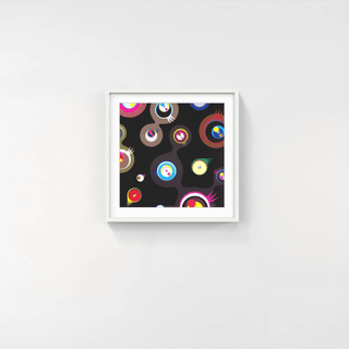 Jellyfish Eyes - Black 2, 2011-Takashi Murakami-Pinto Gallery