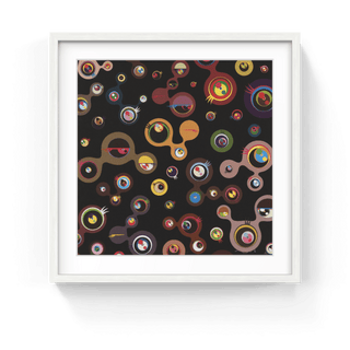 Jellyfish Eyes - Black 4, 2006-Takashi Murakami-Pinto Gallery