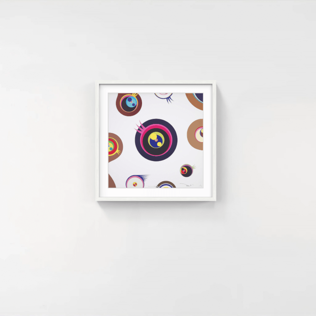 村上隆 【Jellyfish Eyes White 1】 Takashi Murakami | Jellyfish Eyes - White 1, 2011 – Pinto Gallery