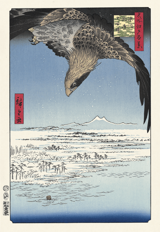 Jumantsubo Plain at Susaki, Fukagawa, After 1856-Utagawa Hiroshige (Andō Hiroshige)-Pinto Gallery