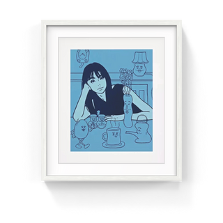 KYNE - Untitled (Blue), 2023 - Pinto Gallery