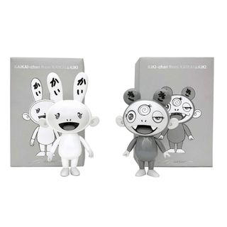 Kaikai & Kiki Black & White ver., 2019-Takashi Murakami-Pinto Gallery