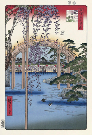 Kameido Tenjin Shrine, After 1856-Utagawa Hiroshige (Andō Hiroshige)-Pinto Gallery