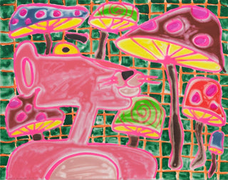 Katherine Bernhardt - Humid, 2024 - Pinto Gallery