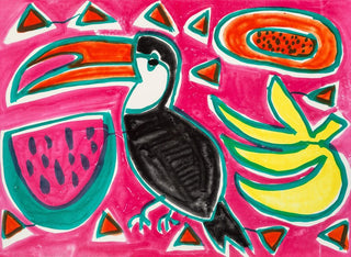 Katherine Bernhardt - Merengue, 2017 - Pinto Gallery