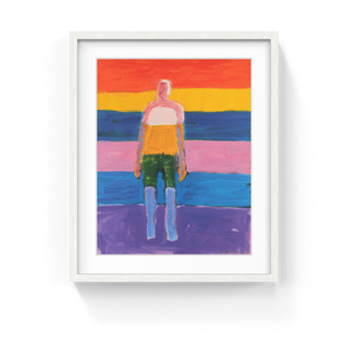 Katherine Bradford - Person with Colors, 2024 - Pinto Gallery