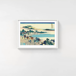 Katsushika Hokusai - Bridge at Fukui Echizen Province, After 1833 - Pinto Gallery