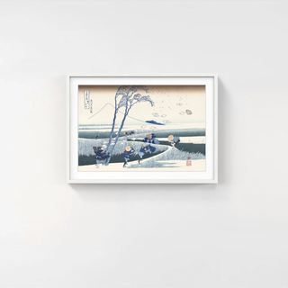 Katsushika Hokusai - Ejiri in Suruga Province, After 1830 - Pinto Gallery