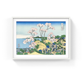 Katsushika Hokusai - Fuji from Goten-yama in Shinagawa on the Tokaido, After 1830 - Pinto Gallery