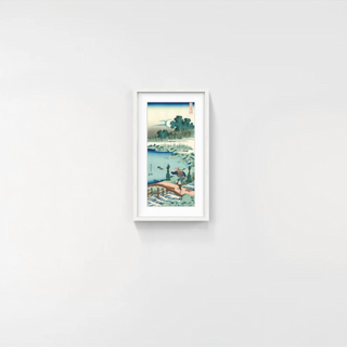 Katsushika Hokusai - Gatherer of Rushes, After 1833 - Pinto Gallery