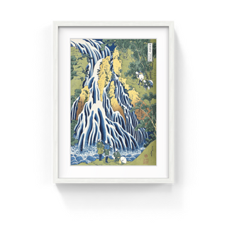 Katsushika Hokusai - Kirifuri Waterfall at Mt.Kurokami in Shimotsuke Province, After 1833 - Pinto Gallery