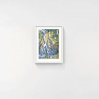 Katsushika Hokusai - Kirifuri Waterfall at Mt.Kurokami in Shimotsuke Province, After 1833 - Pinto Gallery