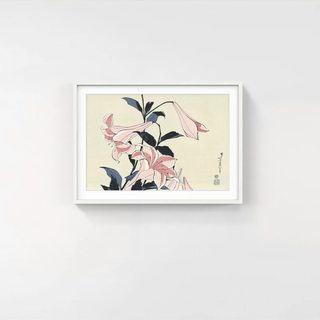 Katsushika Hokusai - Lily, After 1830 - Pinto Gallery