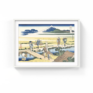 Katsushika Hokusai - Nakahara in Sagami Province, After 1830 - Pinto Gallery