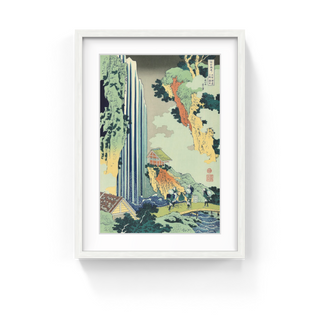 Katsushika Hokusai - Ono Waterfall on the Kisokaido, After 1833 - Pinto Gallery