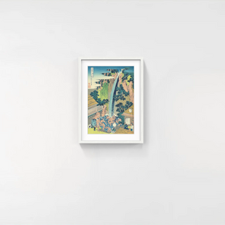 Katsushika Hokusai - Roben Waterfall at Mt. Oyama in Sagami Province, After 1833 - Pinto Gallery