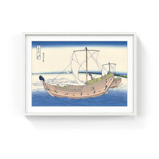 Katsushika Hokusai - Sea of Kazusa Province, After 1830 - Pinto Gallery