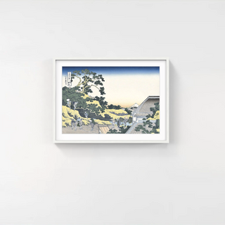 Katsushika Hokusai - Suruga Hill in Edo, After 1830 - Pinto Gallery