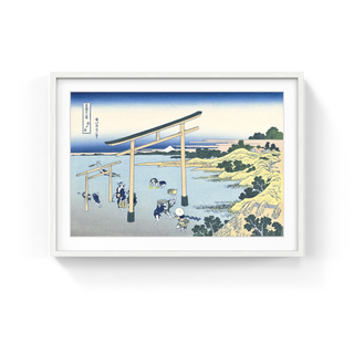 Katsushika Hokusai - The Bay at Noboto, After 1830 - Pinto Gallery