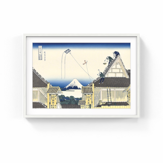 Katsushika Hokusai - The Mitsui Store in Suruga District, After 1830 - Pinto Gallery